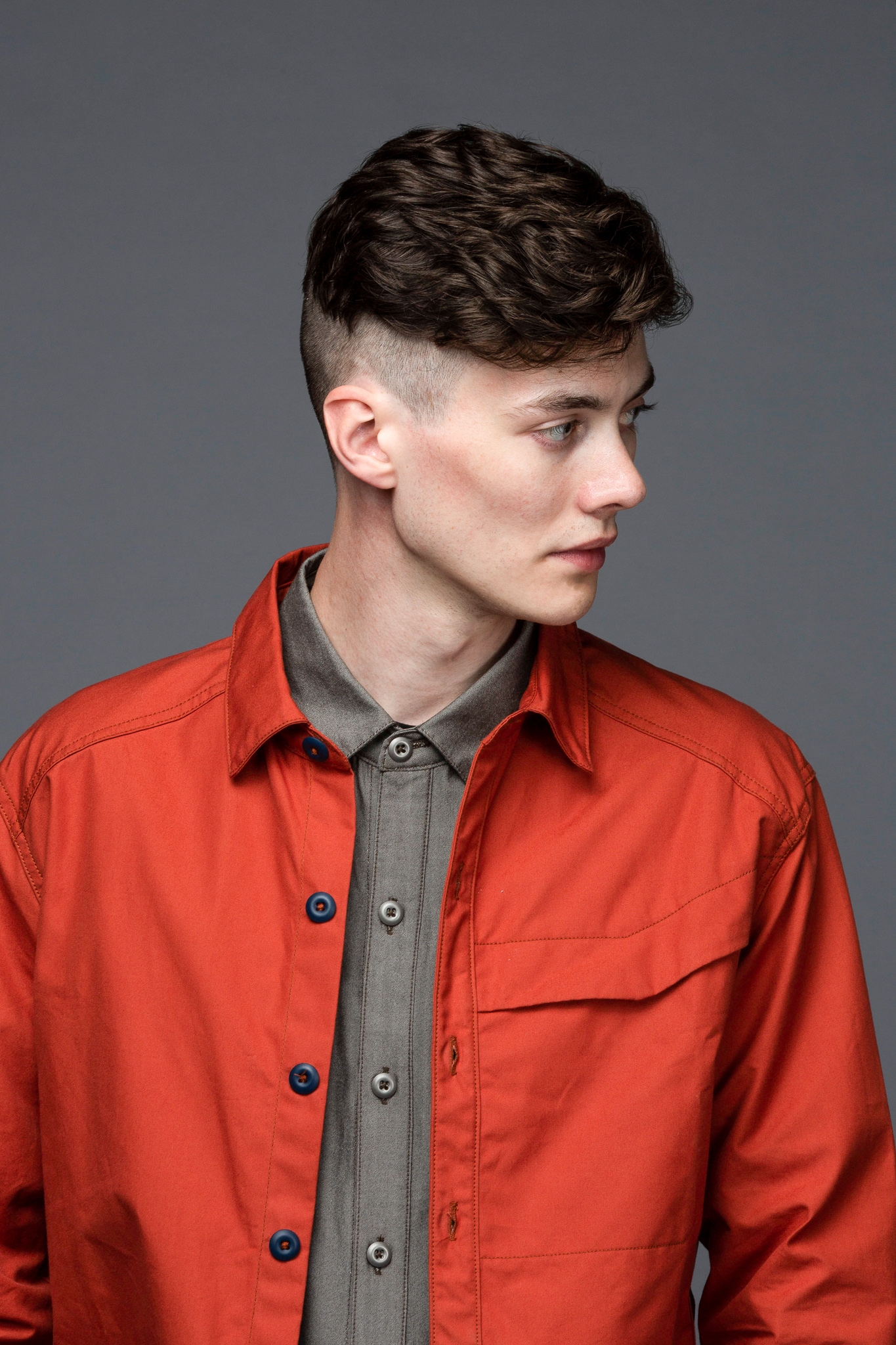 Livingstone Wax Overshirt- Nantucket
